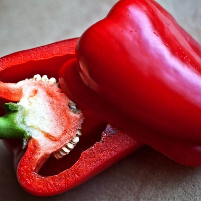 sweet pepper fruit