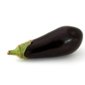 purple eggplants