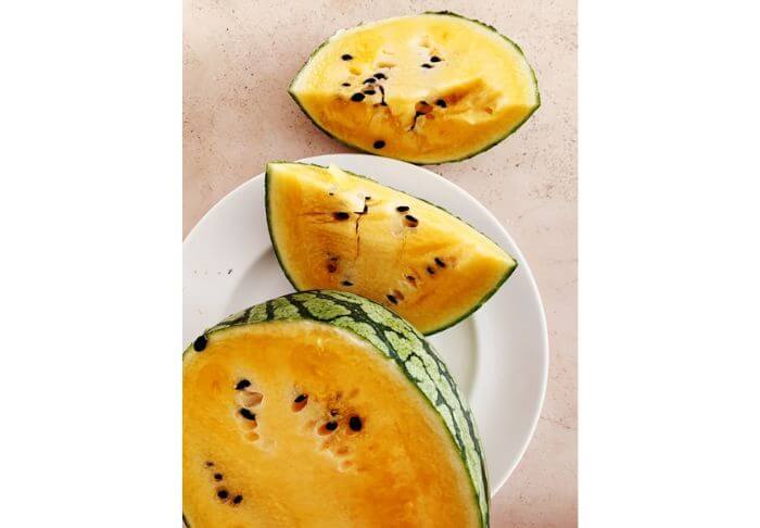 Yellow watermelon